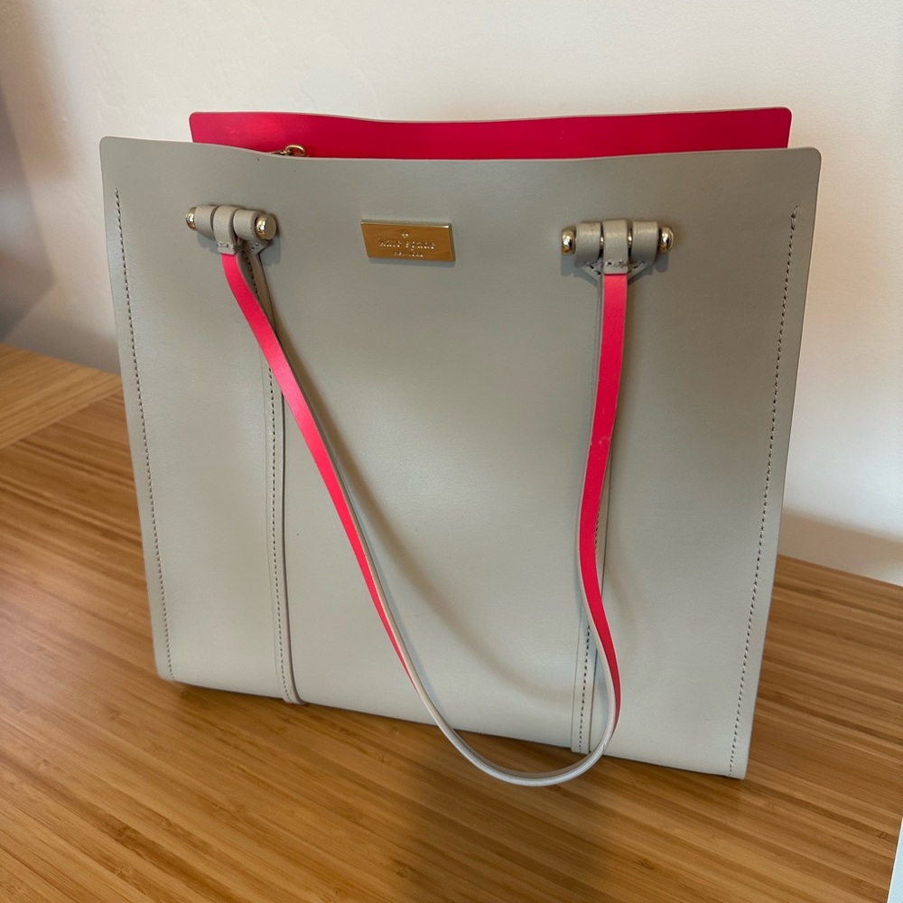 Kate Spade Arbour Hill pop of color tote bag